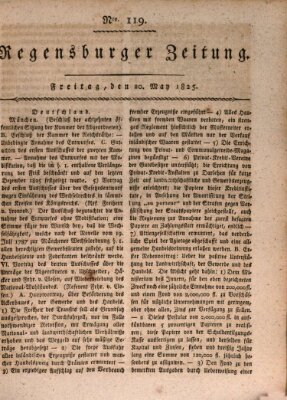 Regensburger Zeitung Freitag 20. Mai 1825