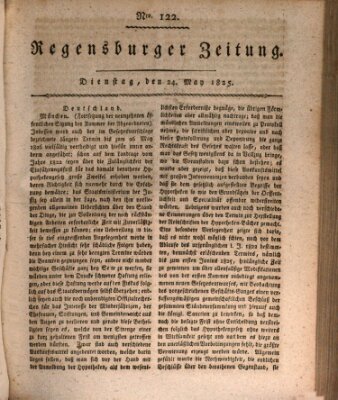 Regensburger Zeitung Dienstag 24. Mai 1825