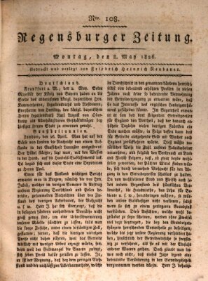 Regensburger Zeitung Montag 8. Mai 1826