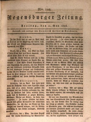 Regensburger Zeitung Freitag 12. Mai 1826