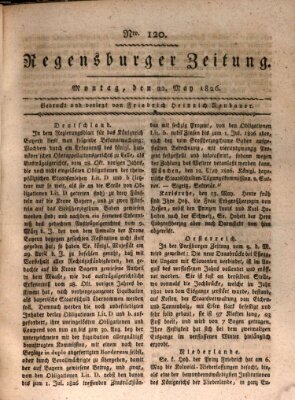 Regensburger Zeitung Montag 22. Mai 1826