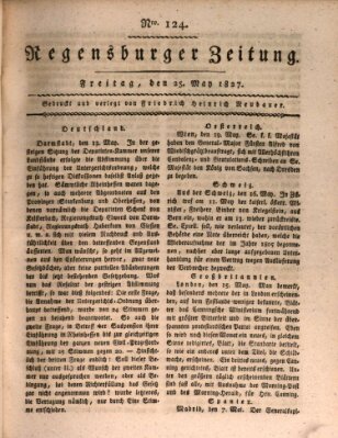 Regensburger Zeitung Freitag 25. Mai 1827