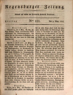 Regensburger Zeitung Freitag 9. Mai 1828