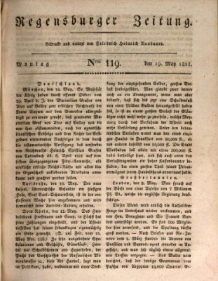 Regensburger Zeitung Montag 19. Mai 1828