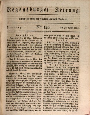 Regensburger Zeitung Freitag 30. Mai 1828