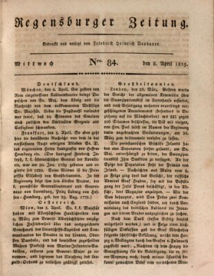 Regensburger Zeitung Mittwoch 8. April 1829