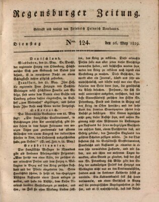 Regensburger Zeitung Dienstag 26. Mai 1829