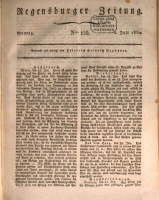 Regensburger Zeitung Montag 2. Juli 1832