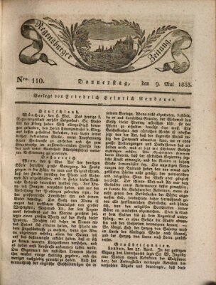 Regensburger Zeitung Donnerstag 9. Mai 1833