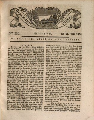 Regensburger Zeitung Mittwoch 21. Mai 1834