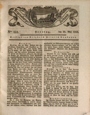 Regensburger Zeitung Freitag 23. Mai 1834