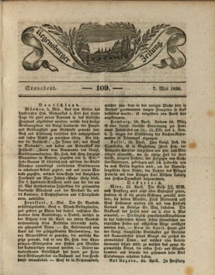 Regensburger Zeitung Samstag 7. Mai 1836