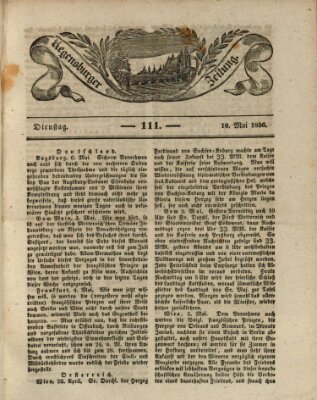 Regensburger Zeitung Dienstag 10. Mai 1836