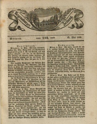 Regensburger Zeitung Mittwoch 11. Mai 1836