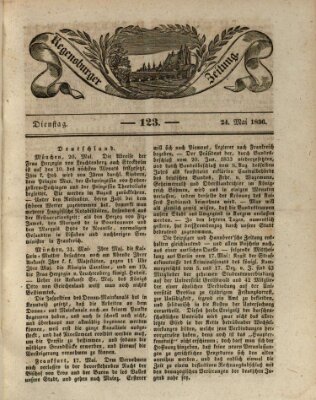 Regensburger Zeitung Dienstag 24. Mai 1836