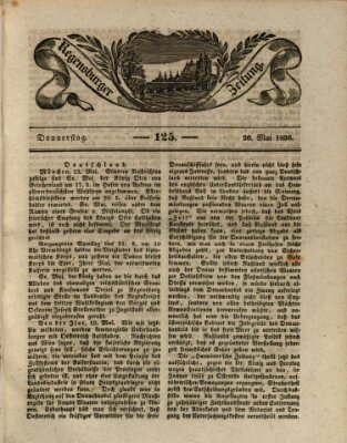 Regensburger Zeitung Donnerstag 26. Mai 1836