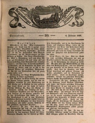Regensburger Zeitung Samstag 4. Februar 1837
