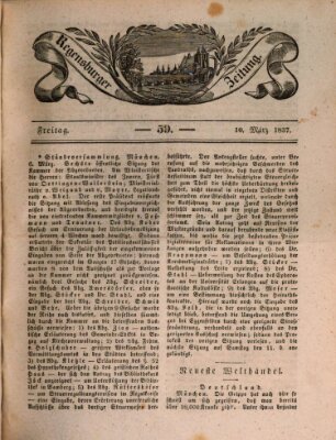 Regensburger Zeitung Freitag 10. März 1837