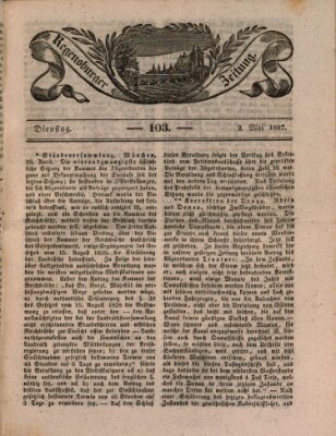 Regensburger Zeitung Dienstag 2. Mai 1837