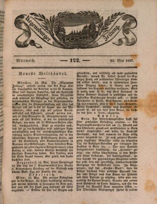 Regensburger Zeitung Mittwoch 24. Mai 1837