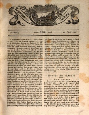 Regensburger Zeitung Montag 10. Juli 1837