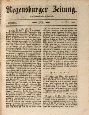 Regensburger Zeitung Freitag 25. Mai 1838