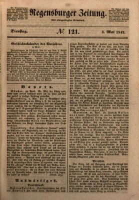 Regensburger Zeitung Dienstag 3. Mai 1842