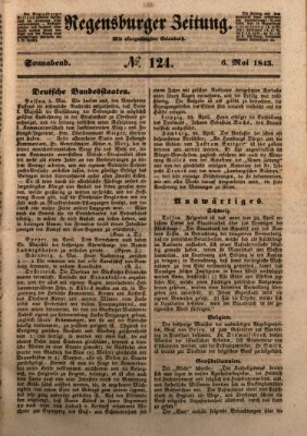 Regensburger Zeitung Samstag 6. Mai 1843