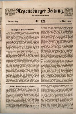 Regensburger Zeitung Donnerstag 2. Mai 1844