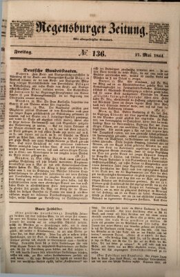 Regensburger Zeitung Freitag 17. Mai 1844