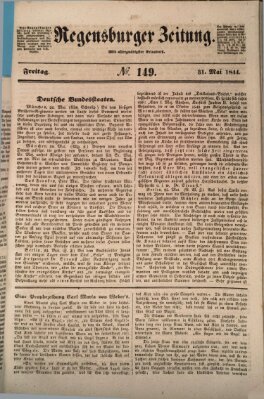 Regensburger Zeitung Freitag 31. Mai 1844