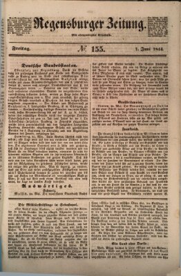 Regensburger Zeitung Freitag 7. Juni 1844