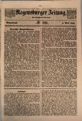 Regensburger Zeitung Samstag 3. Mai 1845