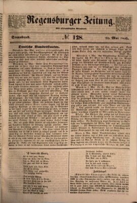 Regensburger Zeitung Samstag 10. Mai 1845