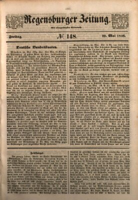 Regensburger Zeitung Freitag 29. Mai 1846