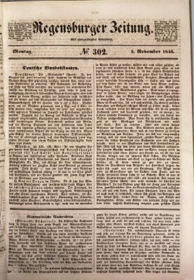 Regensburger Zeitung Montag 2. November 1846