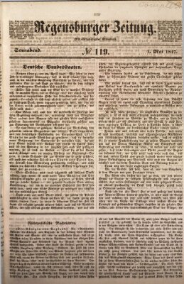 Regensburger Zeitung Samstag 1. Mai 1847