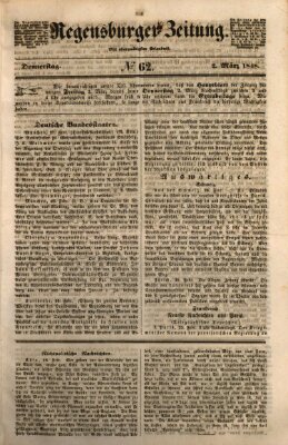 Regensburger Zeitung Donnerstag 2. März 1848