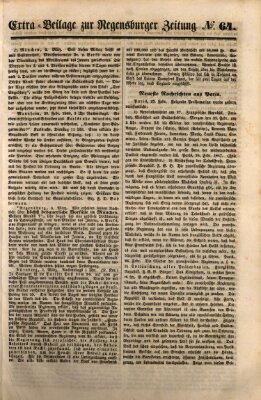 Regensburger Zeitung Samstag 4. März 1848