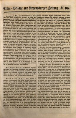 Regensburger Zeitung Sonntag 5. März 1848