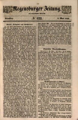Regensburger Zeitung Dienstag 2. Mai 1848