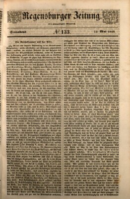 Regensburger Zeitung Samstag 13. Mai 1848