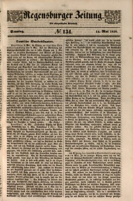 Regensburger Zeitung Sonntag 14. Mai 1848