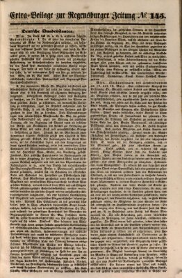 Regensburger Zeitung Donnerstag 25. Mai 1848