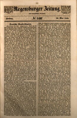 Regensburger Zeitung Freitag 26. Mai 1848