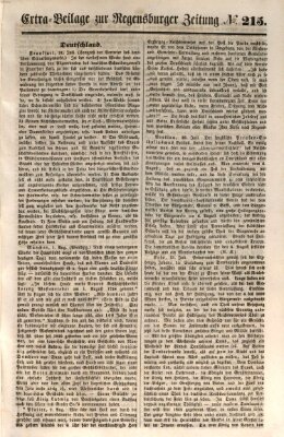 Regensburger Zeitung Freitag 4. August 1848