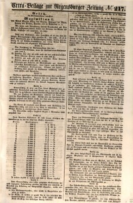 Regensburger Zeitung Sonntag 6. August 1848