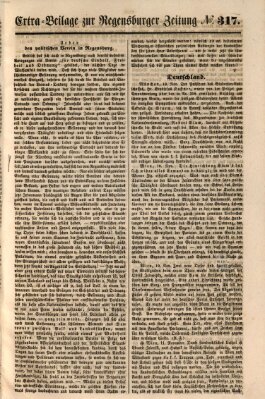 Regensburger Zeitung Mittwoch 15. November 1848