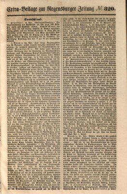 Regensburger Zeitung Samstag 18. November 1848