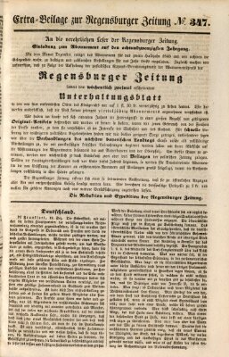 Regensburger Zeitung Freitag 15. Dezember 1848